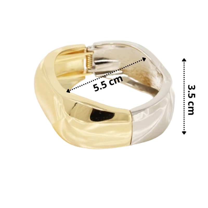 Maxi Brazalete Bicolor